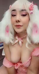 Kai Kitsune <strong>@kaikitsune</strong> in pillow humping kawaii girl titty drop cosplay ahegao braces choker anime bunny porn video