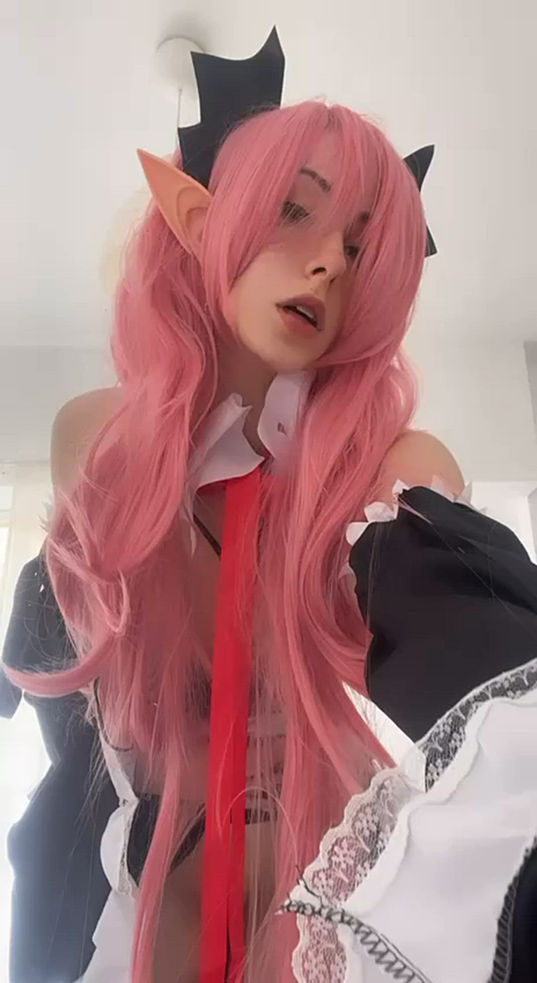 Karatempter <strong>@karrratempterrr</strong> in big dick amateur cumshot porn video
