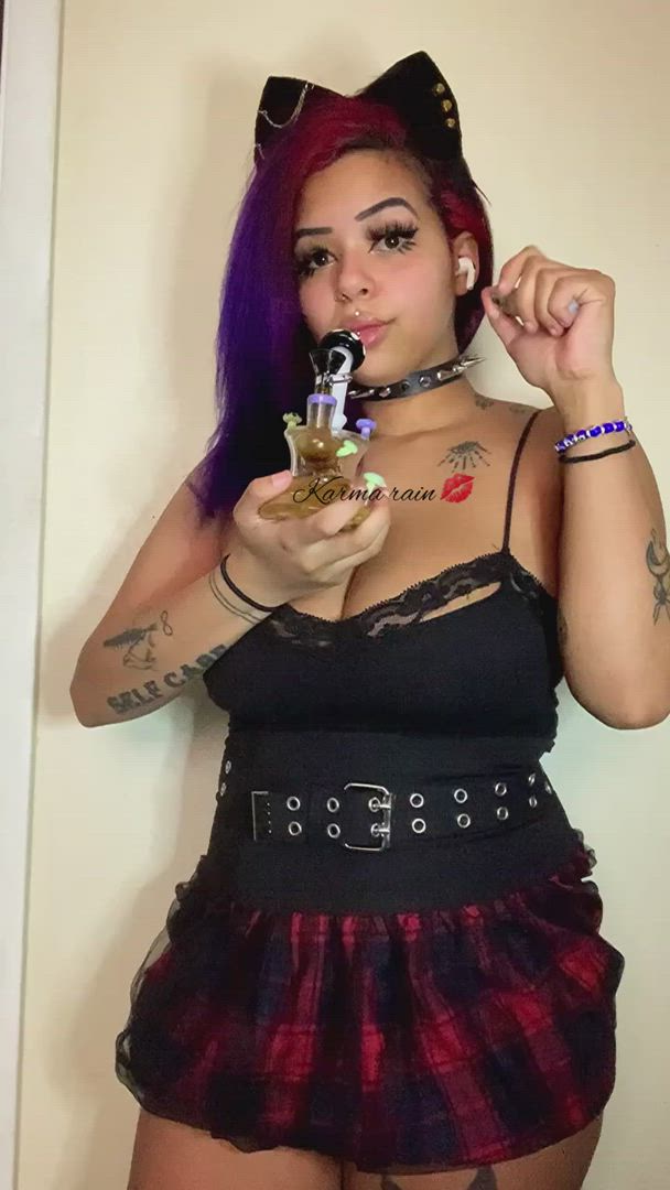 Karma rain? <strong>@ouijababyy666</strong> in porn video