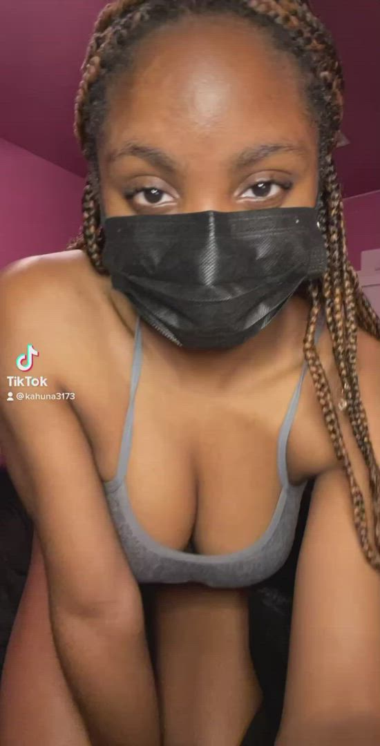 Kbidda <strong>@kahunabidda</strong> in titty drop r/tiktits tiktok ebony porn video