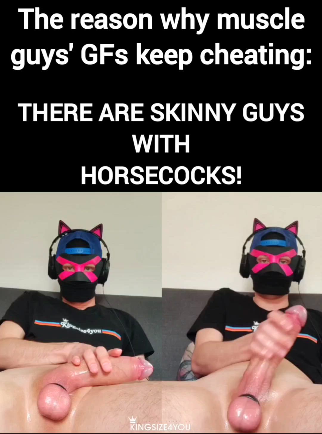 KINGSIZE4YOU <strong>@kingsizeforyou</strong> in monster cock big dicks cheating onlyfans skinny porn video