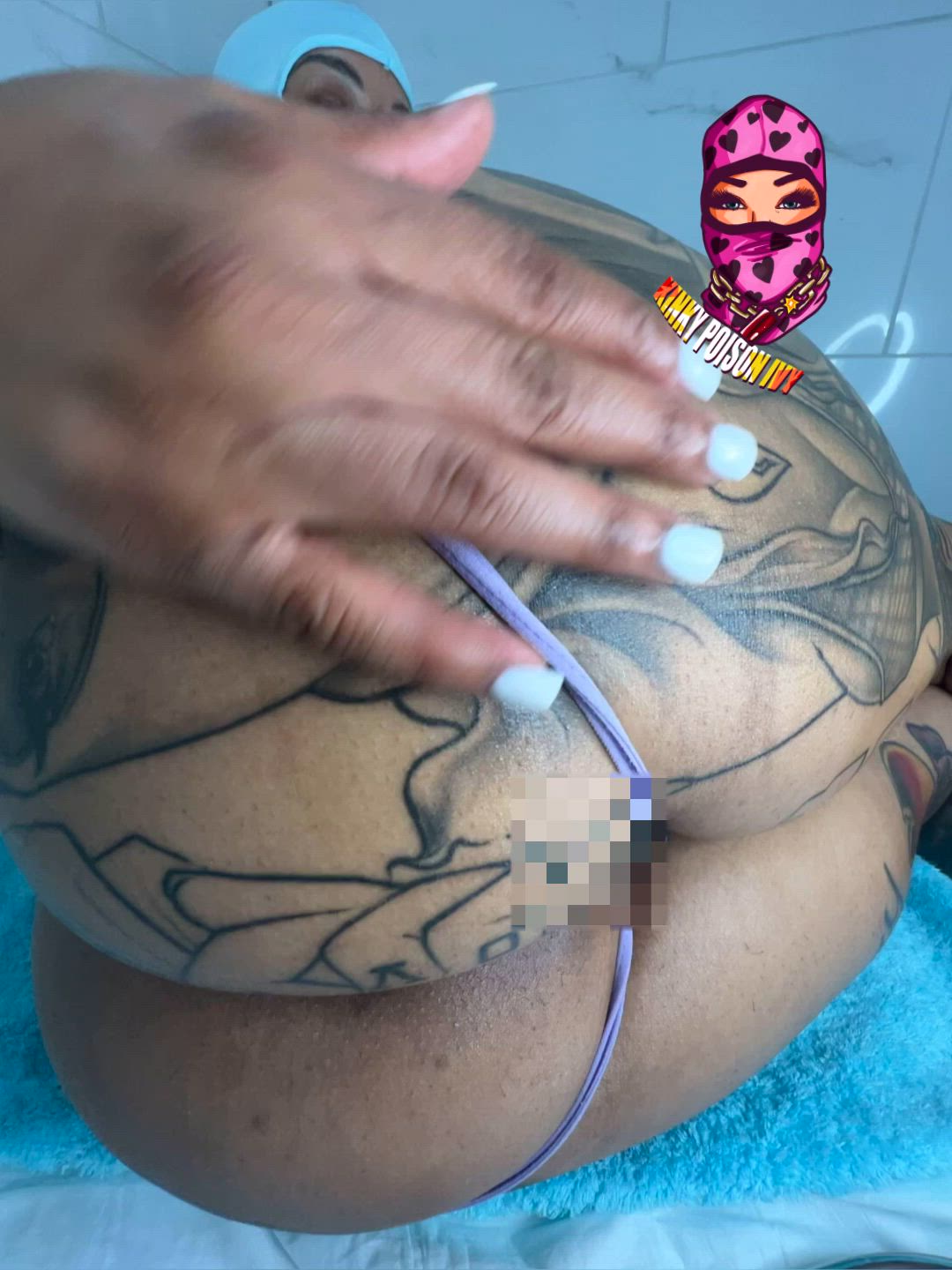 Kinkypoisonivy <strong>@kinkypoisonivy</strong> in big clapping spread ass amateur asshole porn video