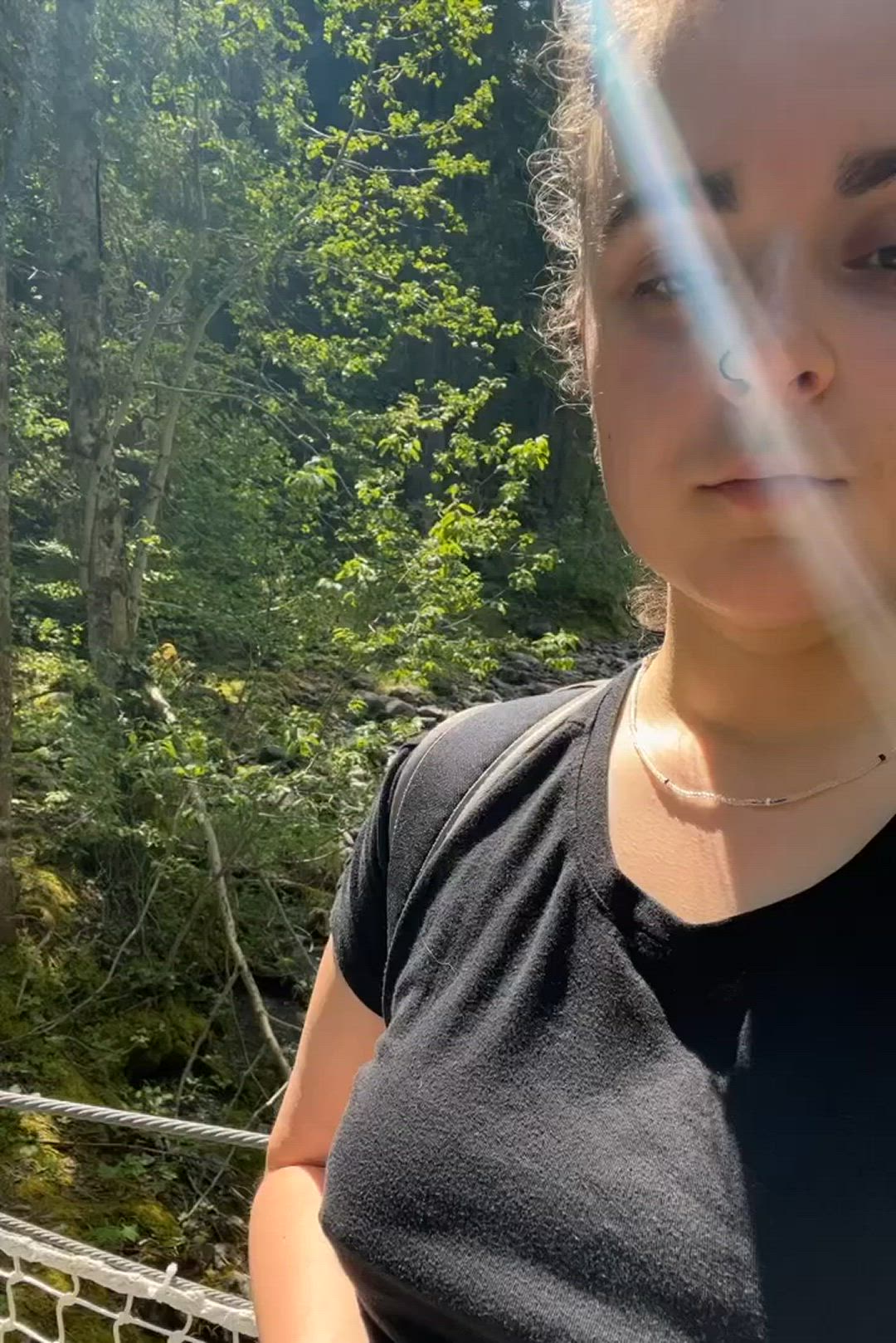Kushmama0213 <strong>@kushmama0213</strong> in nipple piercing natural tits onlyfans outdoor boobs porn video