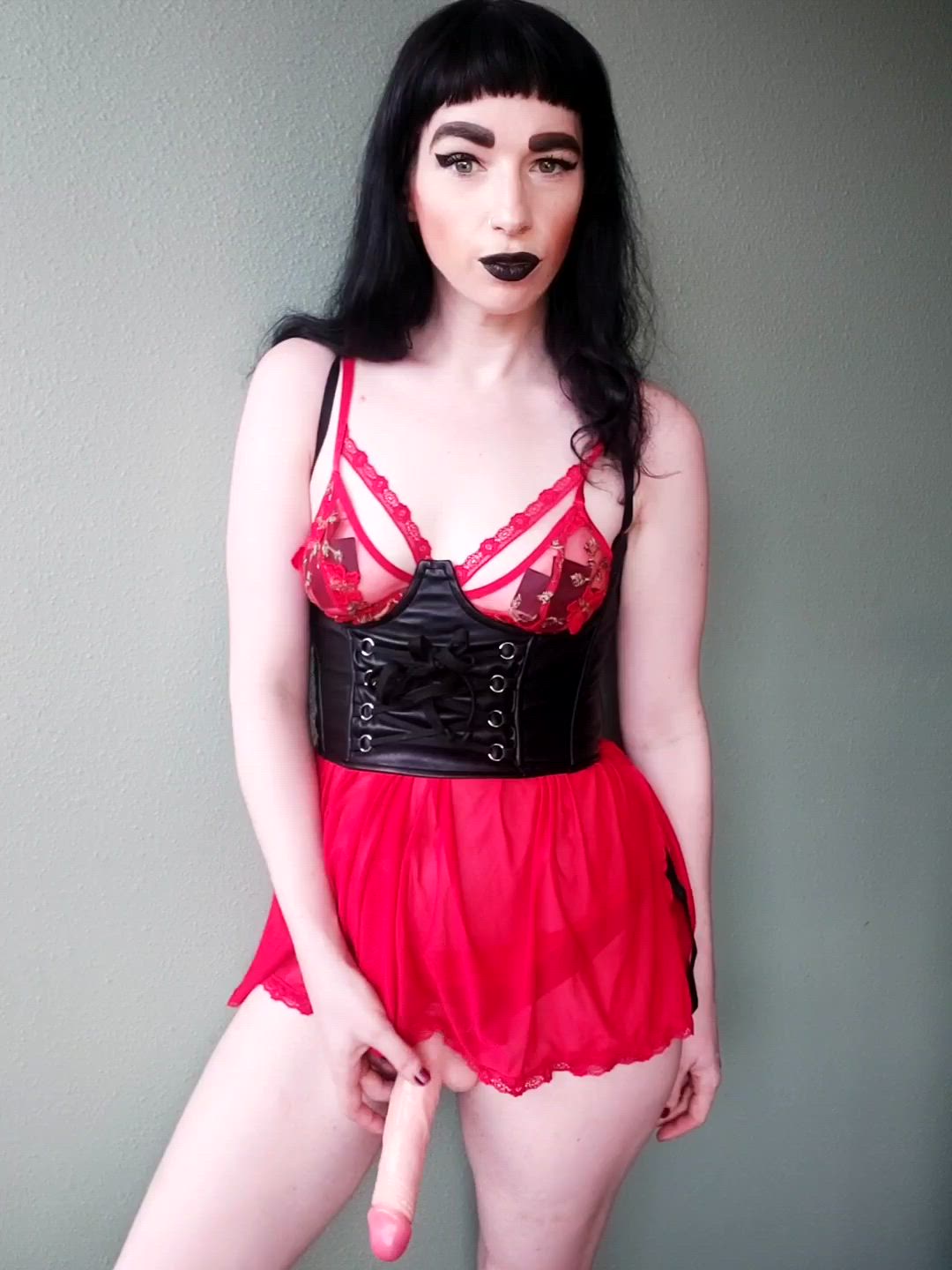 Ladystardust333 <strong>@ladystardust33</strong> in dominatrix strap on bdsm porn video