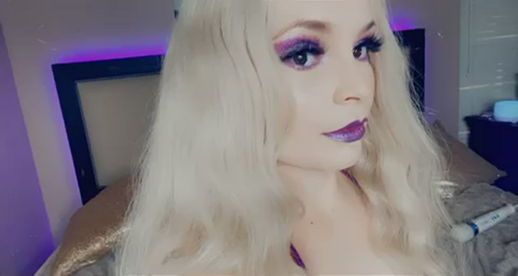 Lanabackwards <strong>@lana_backwards</strong> in natural tits magic wand amateur blonde boobs bbw porn video