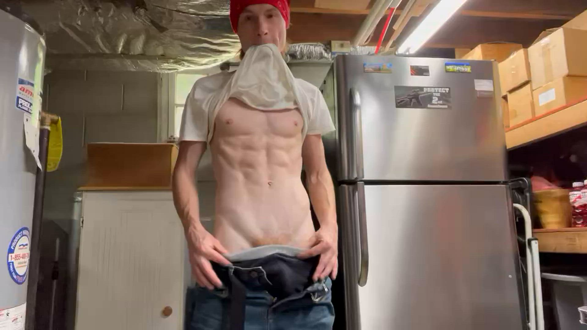 Leonkennedyxx <strong>@rippedandred</strong> in porn video