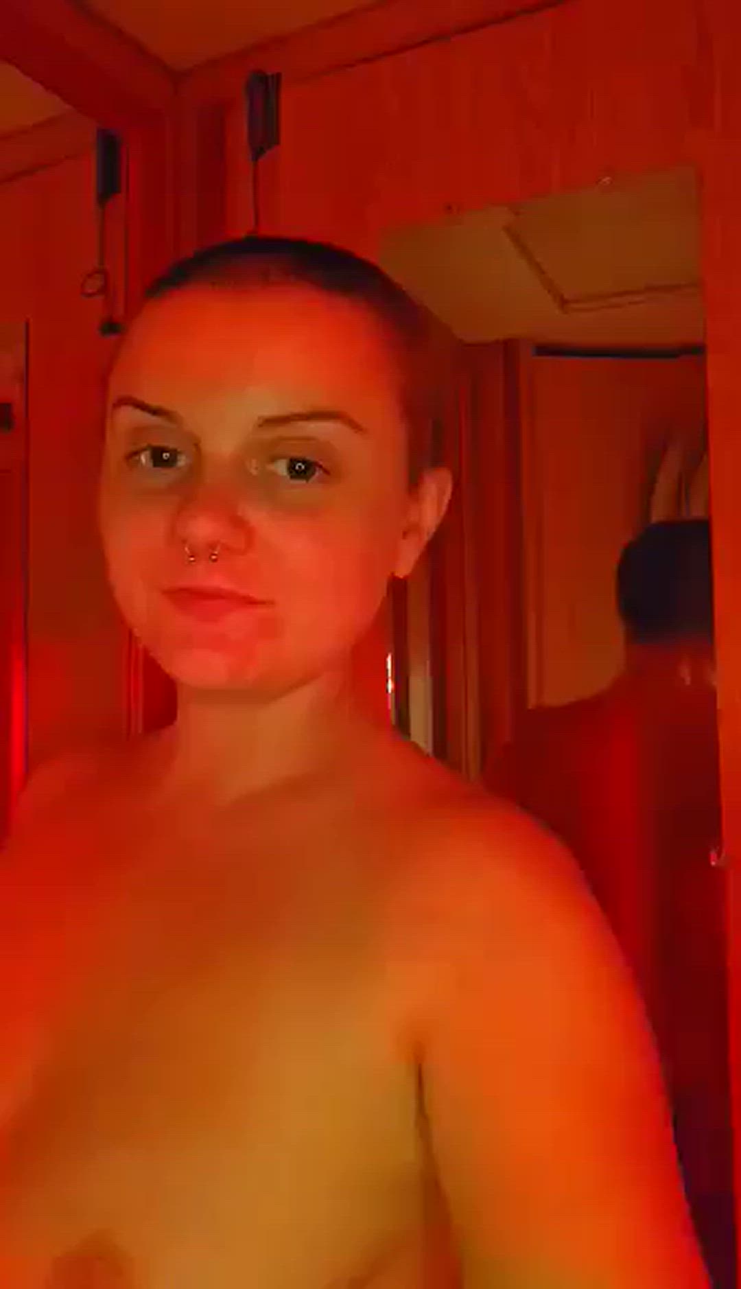 Lil Redrider <strong>@redrideher23</strong> in short hair big tits shaving fetish curvy porn video