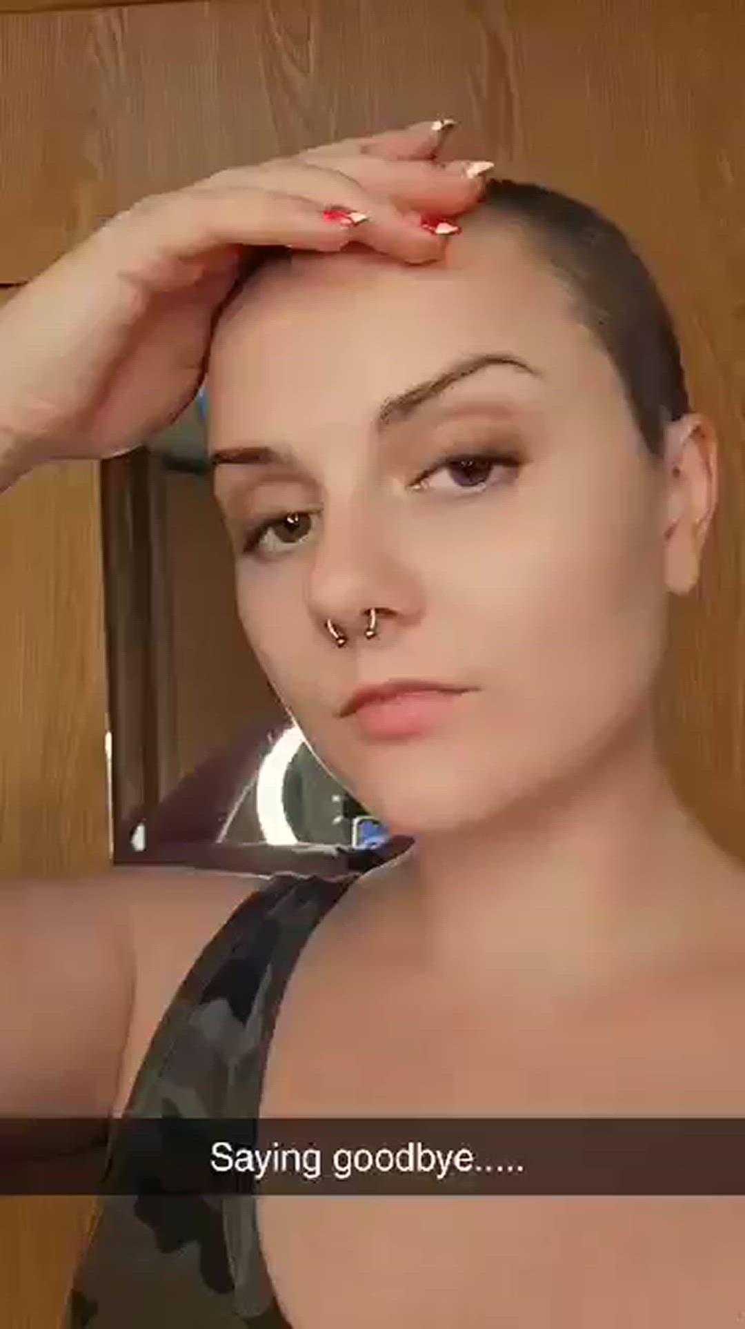 Lil Redrider <strong>@redrideher23</strong> in short hair fetish alt porn video