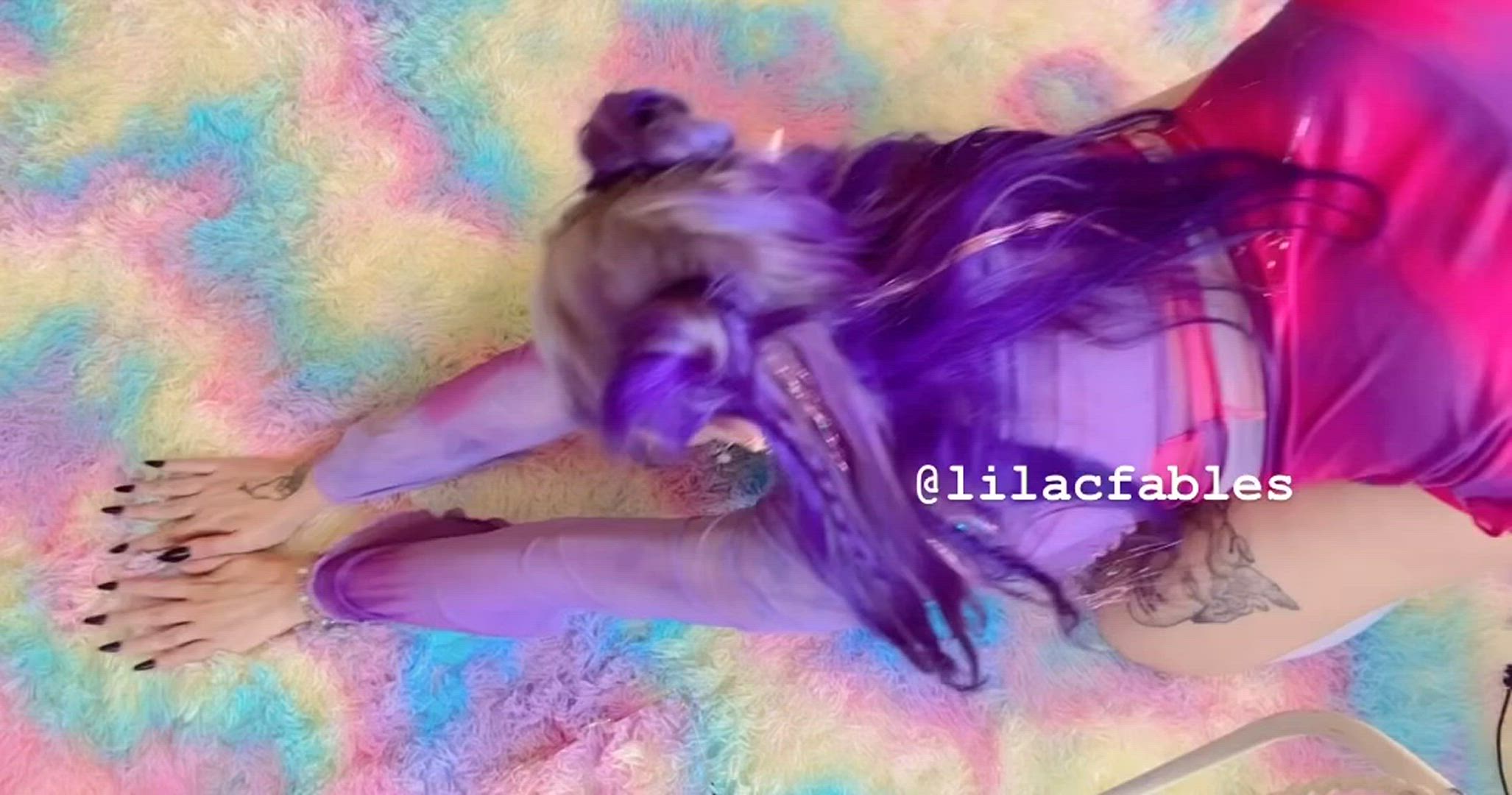 Lilacfables <strong>@lilacfables</strong> in porn video