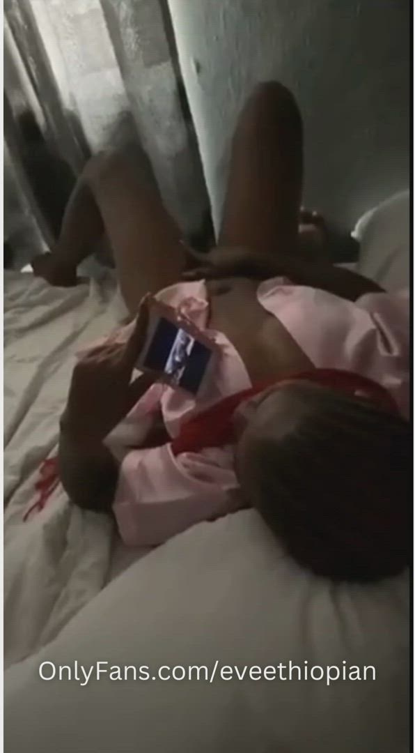 Lilgink <strong>@eveethiopian</strong> in porn video