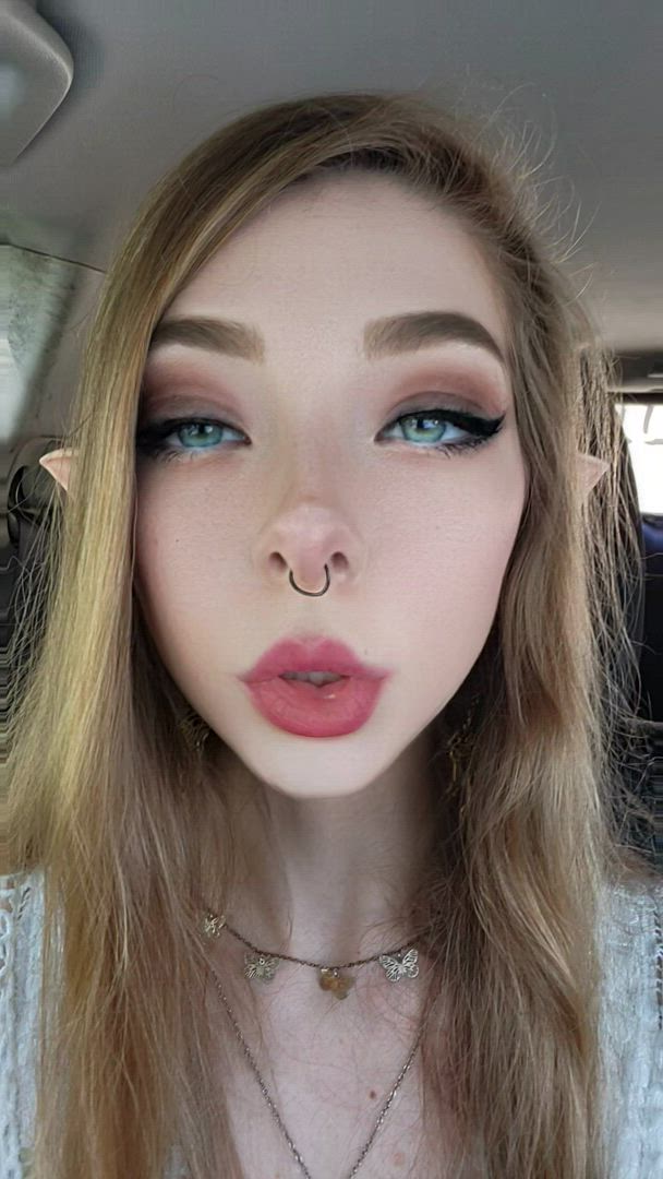 Lilith <strong>@ardentililia</strong> in tongue fetish big eyes cosplay ahegao blonde anime porn video