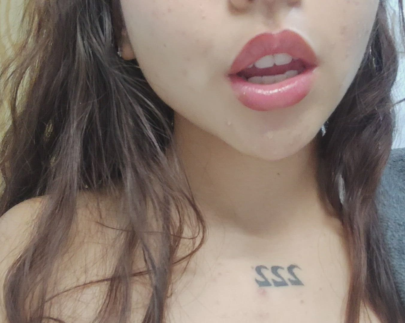 Lirios <strong>@lirios</strong> in tongue fetish brunette cute porn video