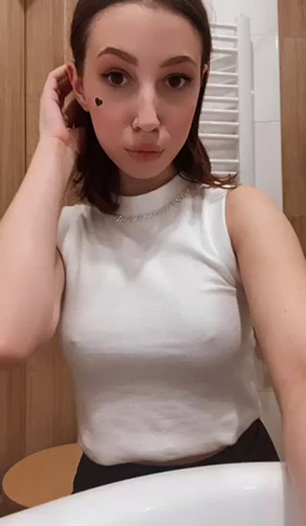 Lisateen <strong>@lisatina</strong> in big huge tits brunette boobs porn video