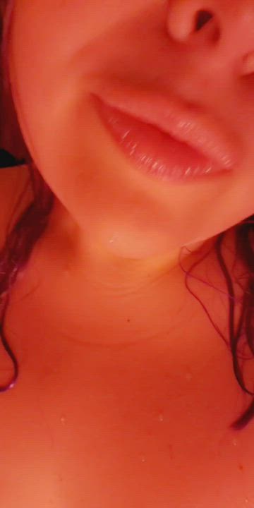 Lizzie ? <strong>@playfullizzie</strong> in tongue fetish kissing lips porn video