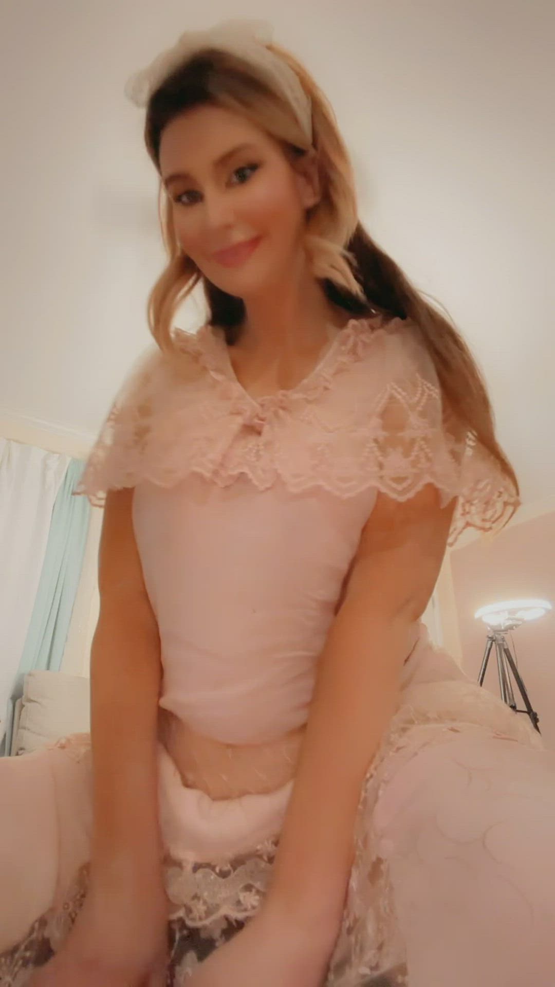 LL <strong>@theladyleanne</strong> in big natural tits cute solo porn video