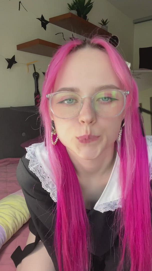 Loliness <strong>@myloliness</strong> in kawaii girl glasses cute porn video