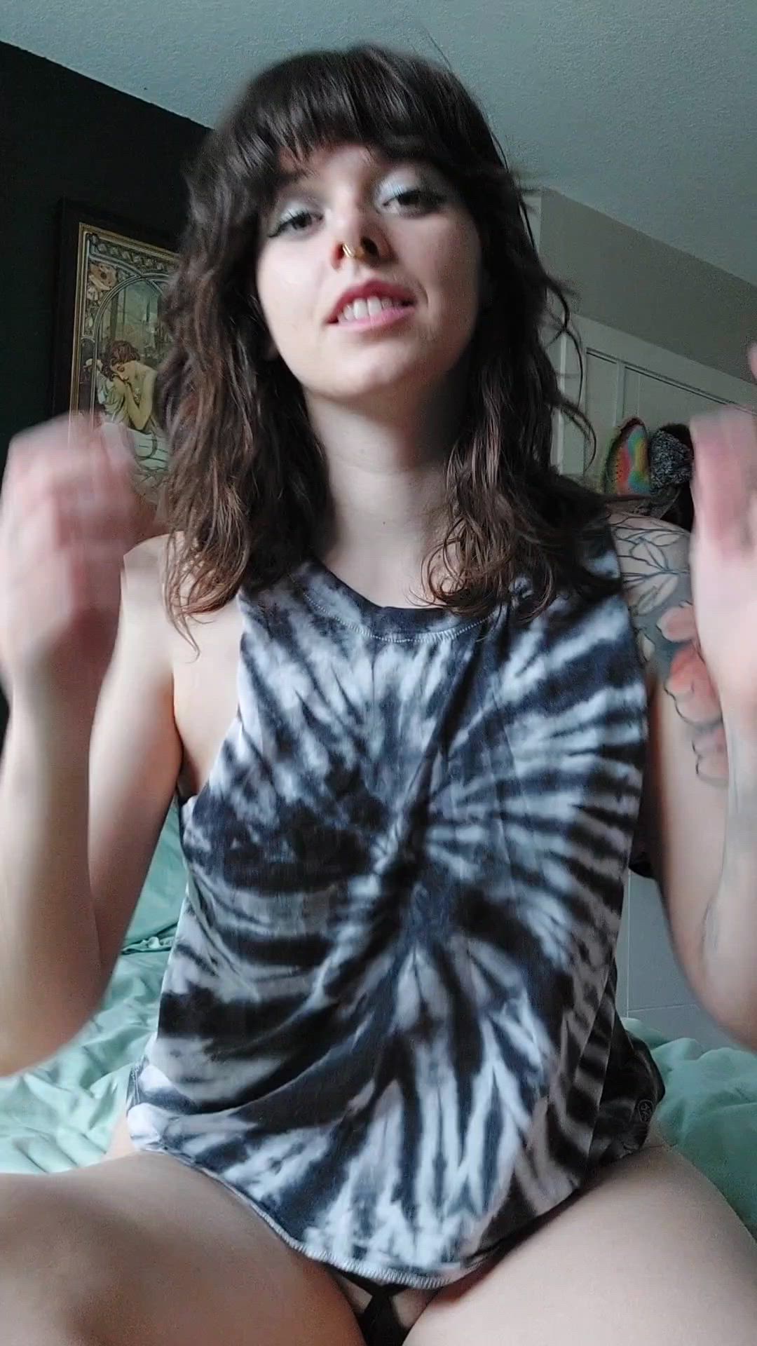 Lolliiiprincess101 <strong>@lolliiiprincess</strong> in natural tits extra small tits small brunette onlyfans petite cute solo porn video