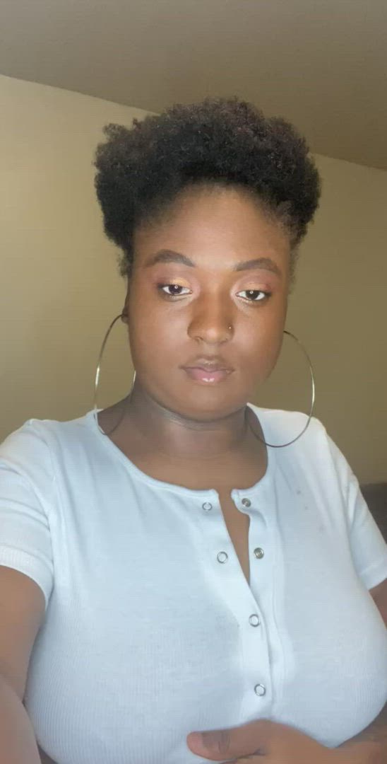 Lovelyjanay13 <strong>@lovely_janay</strong> in big natural tits ebony milf porn video
