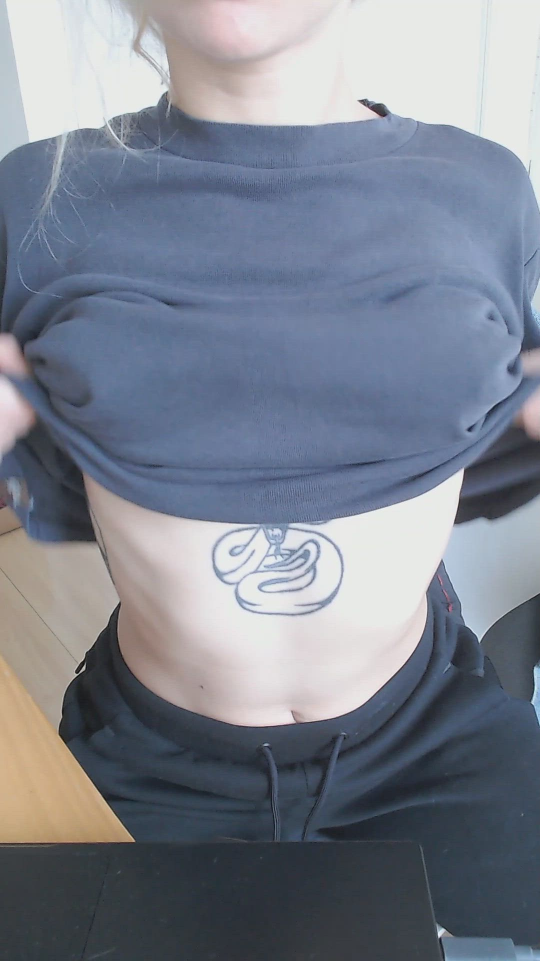 Lulu snito <strong>@lulusnito</strong> in natural tits titty drop porn video