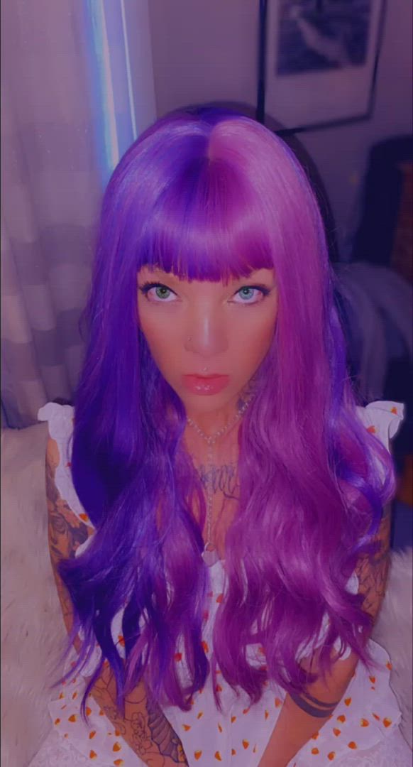 LynLuv <strong>@filthyltlthing</strong> in blue eyes big tits doll porn video