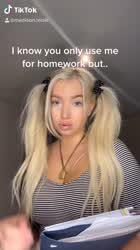 Maddie <strong>@xxtramaddie</strong> in big tits blonde tiktok porn video