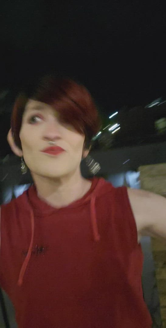 Mara <strong>@marathemerciless</strong> in exhibitionist small tits flashing porn video
