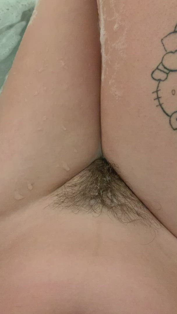 Marciemoo <strong>@maciemoo1998</strong> in hairy pussy bathtub porn video