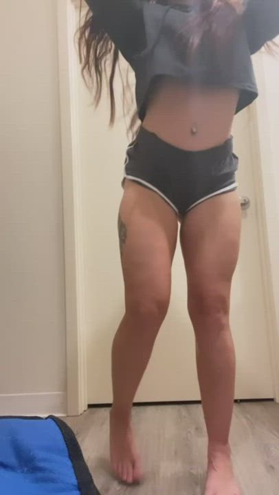 Miss Haskell <strong>@exercise_with_emily</strong> in long hair booty pawg porn video