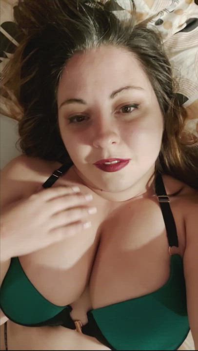Miss Lybellule <strong>@misslybellule</strong> in big natural tits lingerie bed sex erotic selfie boobs porn video