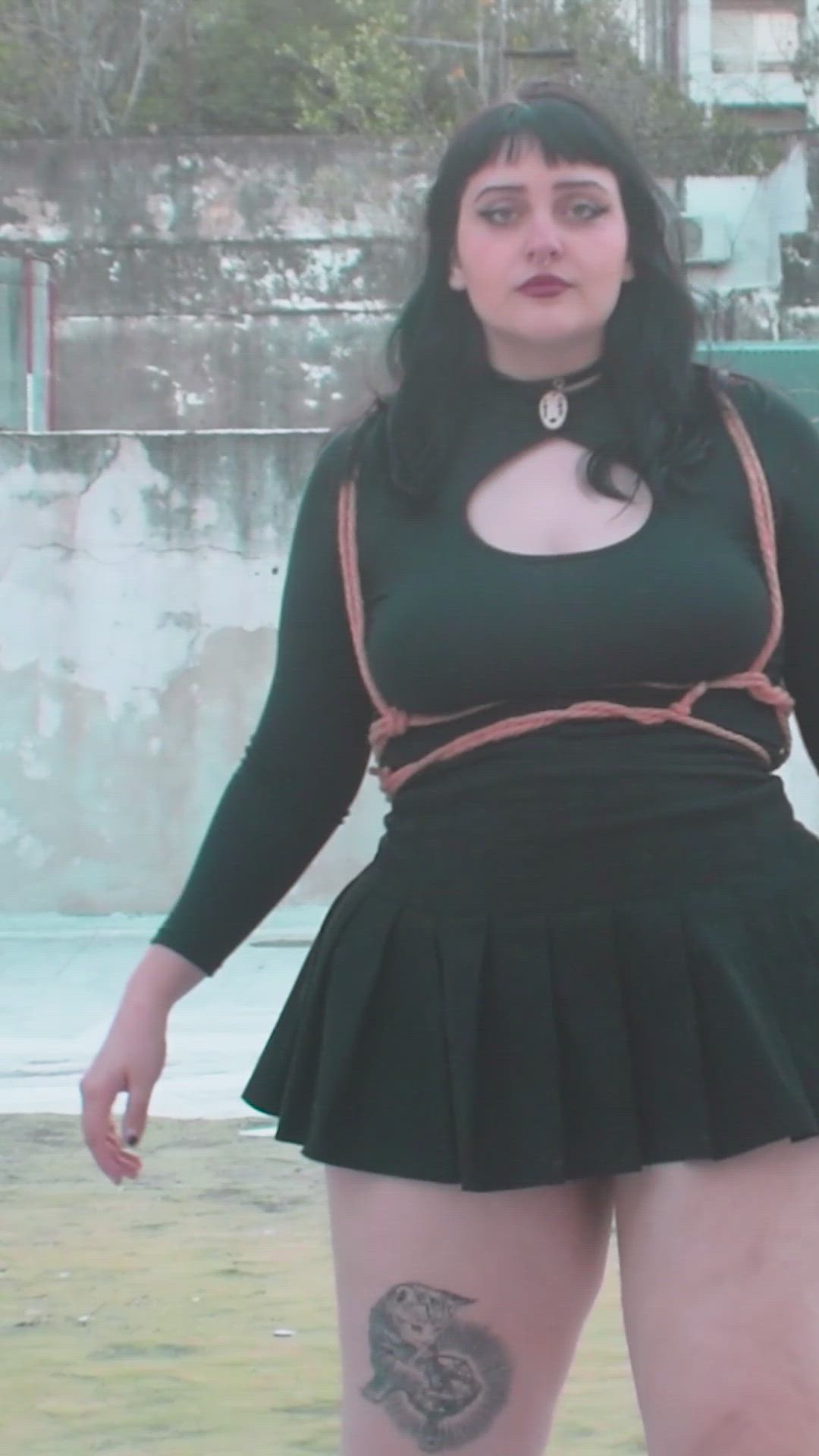 MISTRESSKAT <strong>@themistresskat</strong> in thick thighs curvy porn video
