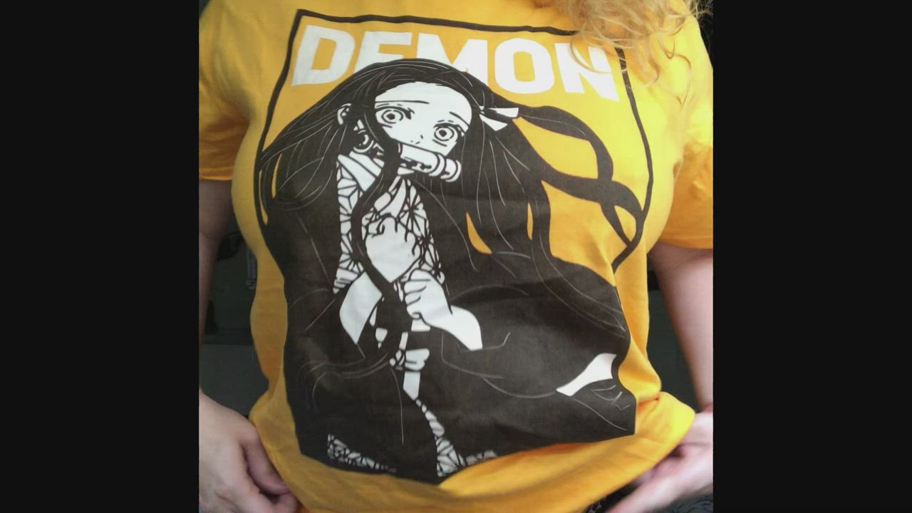 Molly <strong>@thatbitchmolly</strong> in big bouncing natural tits titty drop anime boobs porn video