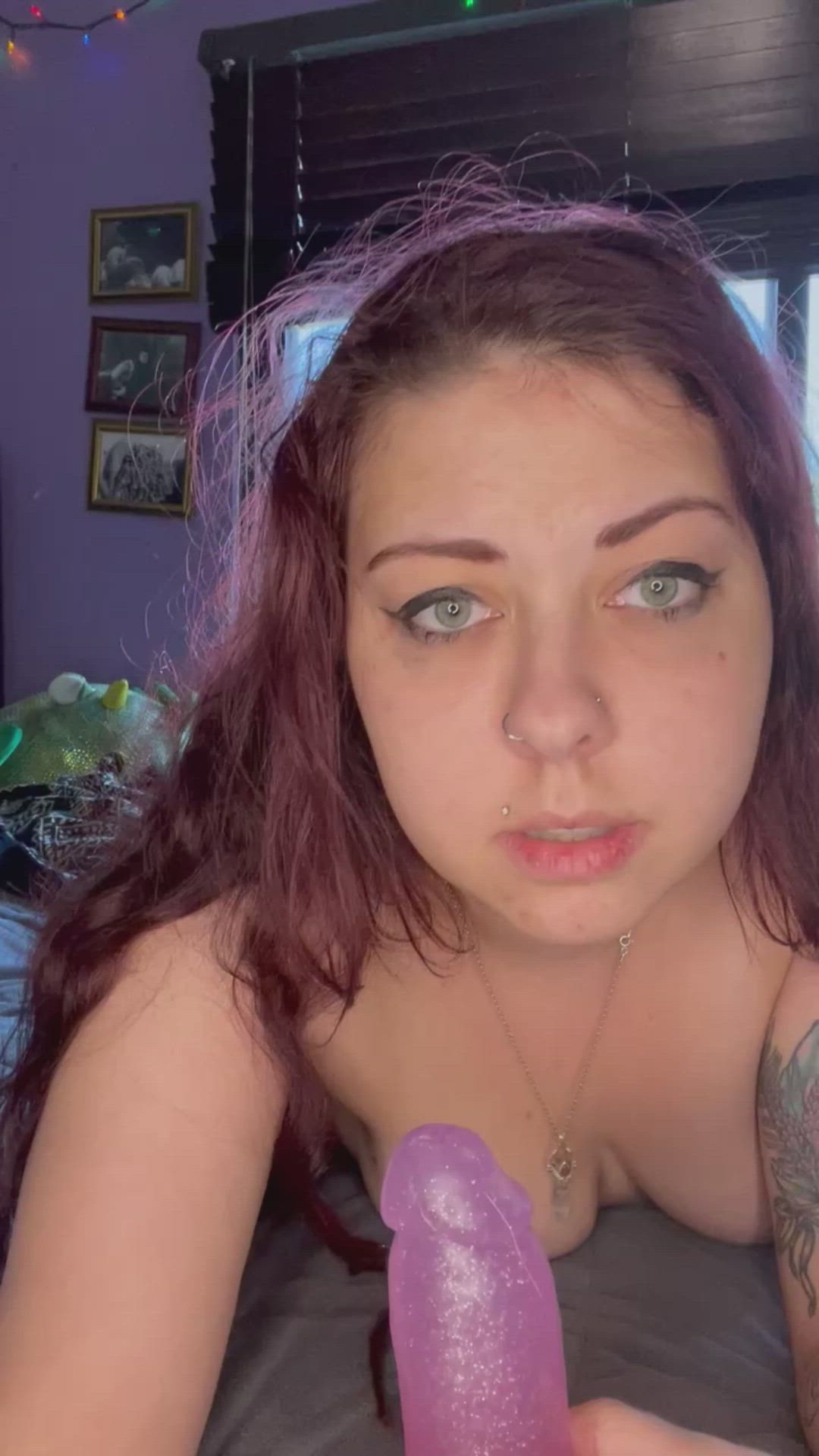 Morganalovecraft <strong>@witchofsaturn</strong> in natural tits deepthroat amateur porn video