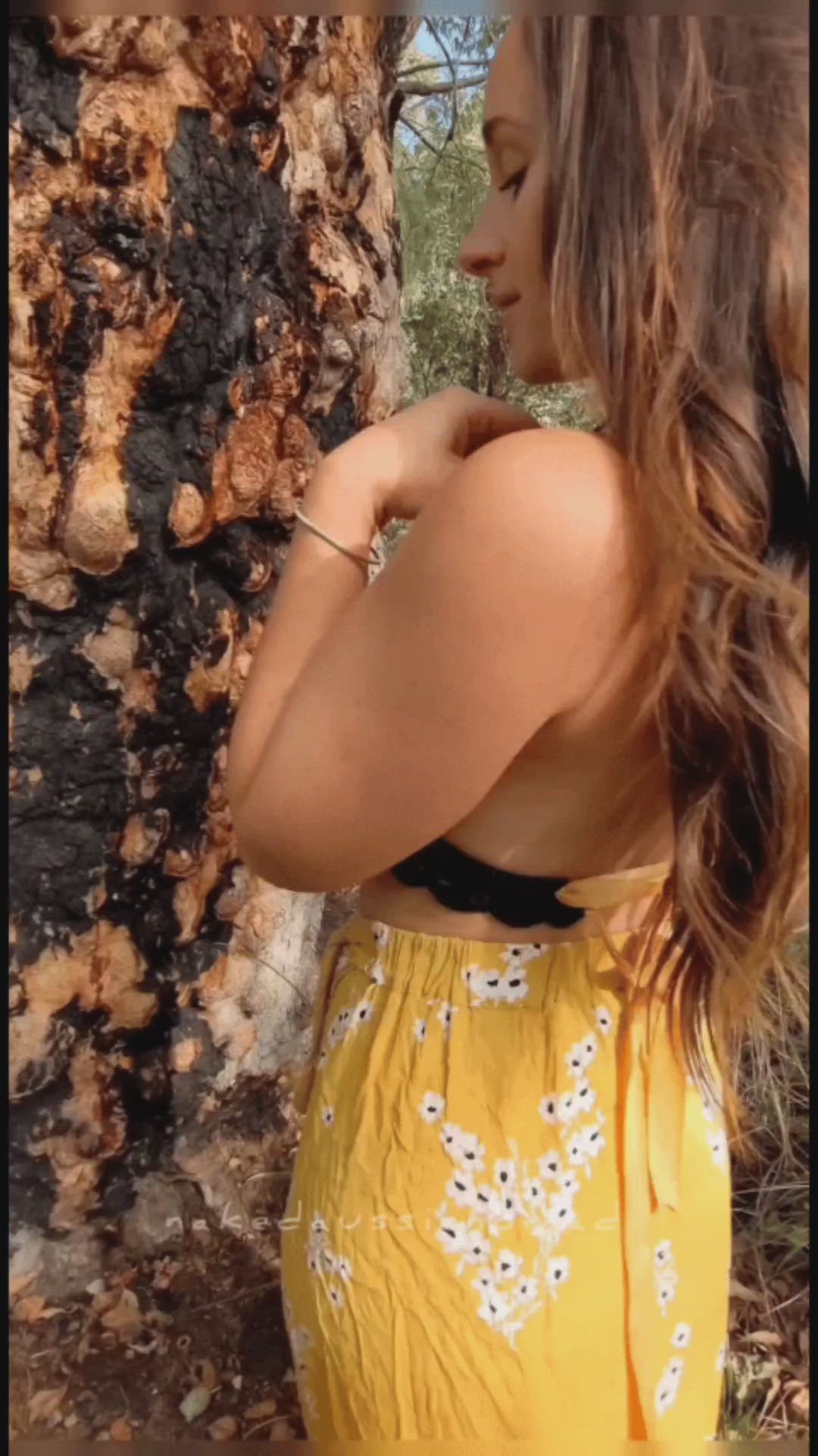 Nakedaussienomad2 <strong>@nakedaussienomad</strong> in white girl brunette cute porn video