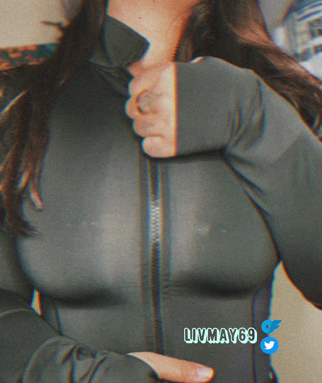 Olimay521 <strong>@livmay69</strong> in big bouncing cum natural on tits r/titsworship porn video