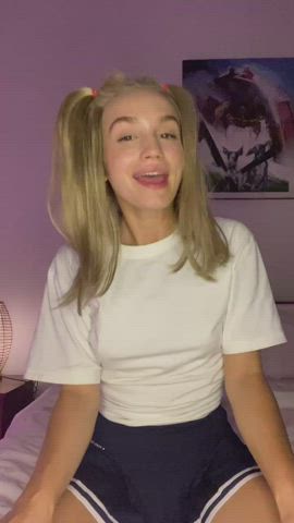 Onlychristiwon <strong>@christi_won</strong> in 18 years old barely legal onlyfans blonde teen porn video