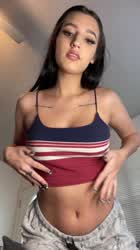Alisonrainer <strong>@alisonrainer</strong> in 20 years old natural tits titty drop strip tease porn video