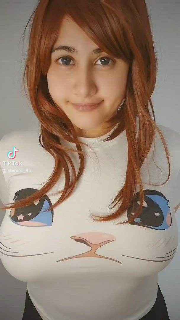 Arumichwan <strong>@arumichwan</strong> in tits bouncing kawaii girl downblouse big tits onlyfans cosplay teen porn video