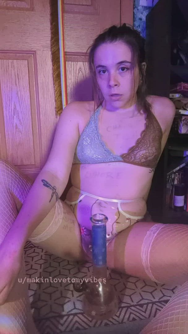 Bajablasted99 <strong>@bajablasted99</strong> in hairy pussy small tits brunette onlyfans smoking porn video