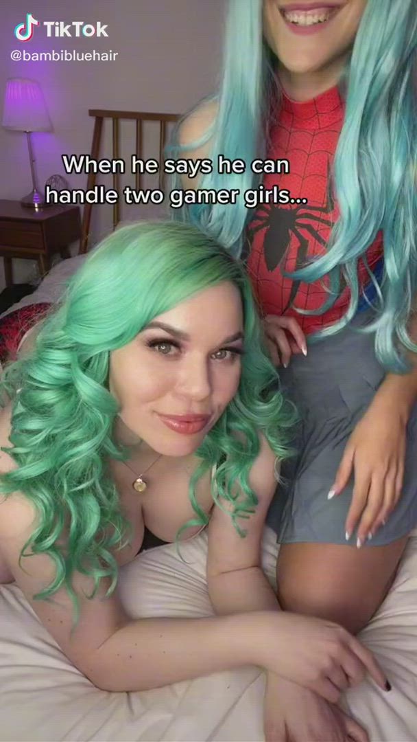  <strong>@bambibluehair</strong> in porn video