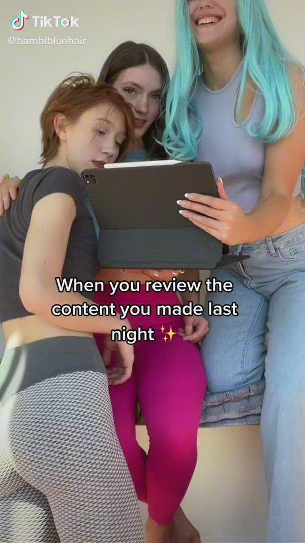  <strong>@bambibluehair</strong> in porn video