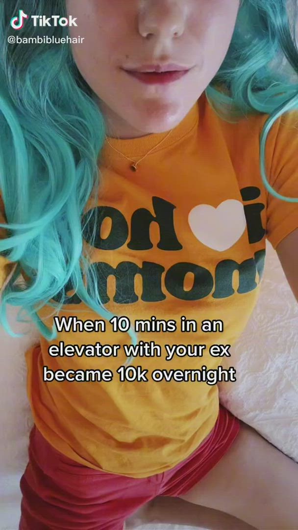  <strong>@bambibluehair</strong> in porn video