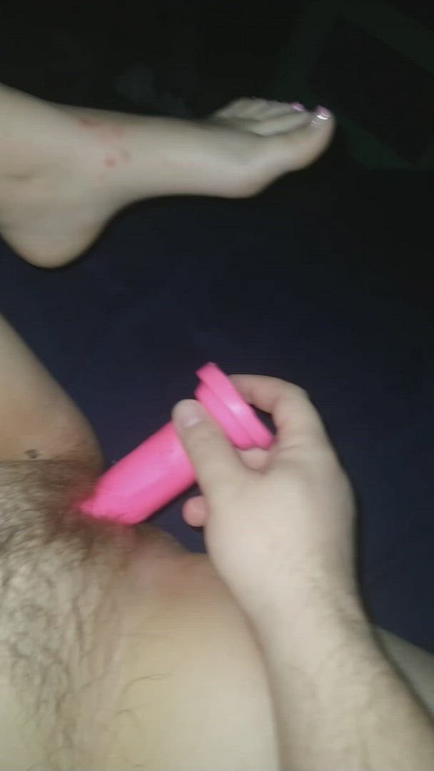 Bayleeyo <strong>@bayleeyo</strong> in r/redgifsverified hairy pussy homemade edging dildo nsfw porn video