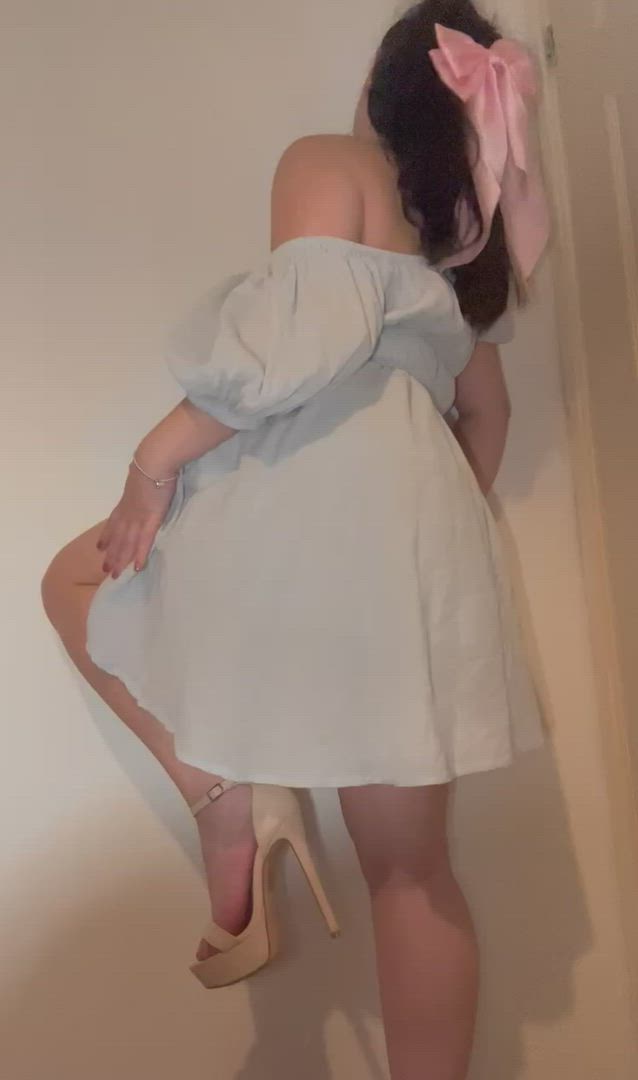 Bluediamondx <strong>@bluediamondxvip</strong> in bubble butt high heels brunette onlyfans legs porn video