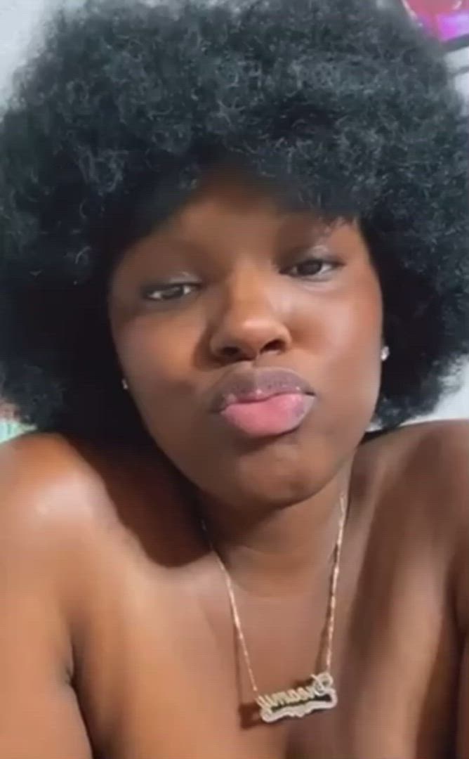 Brownmamii <strong>@brownmamii</strong> in african american caribbean big tits areolas busty ebony porn video