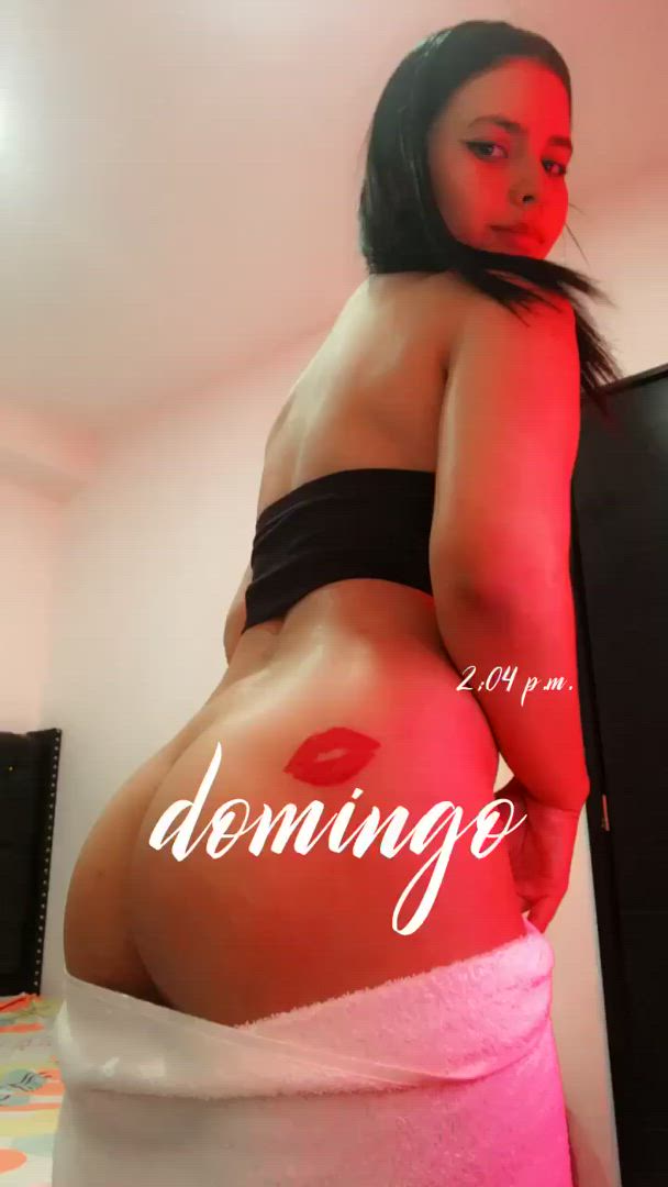 Camiivalencia <strong>@camiivalencia</strong> in 20 years old amateur ass porn video