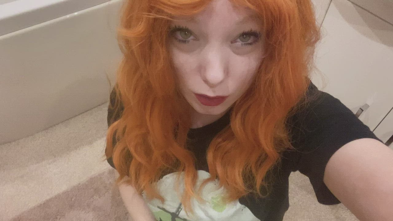  <strong>@cinnamonkitsune</strong> in bouncing tits gamer girl redhead petite nerd porn video
