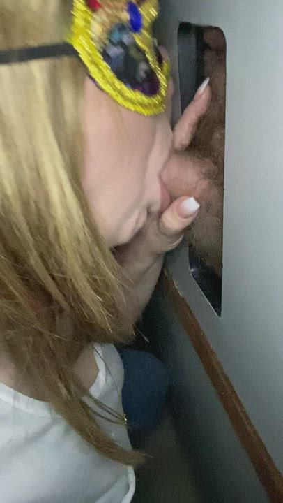 Onlyfans.com/gloryholehotwife  <strong>@gloryholehotwife</strong> in cock milking glory hole blowjob edging cum porn video