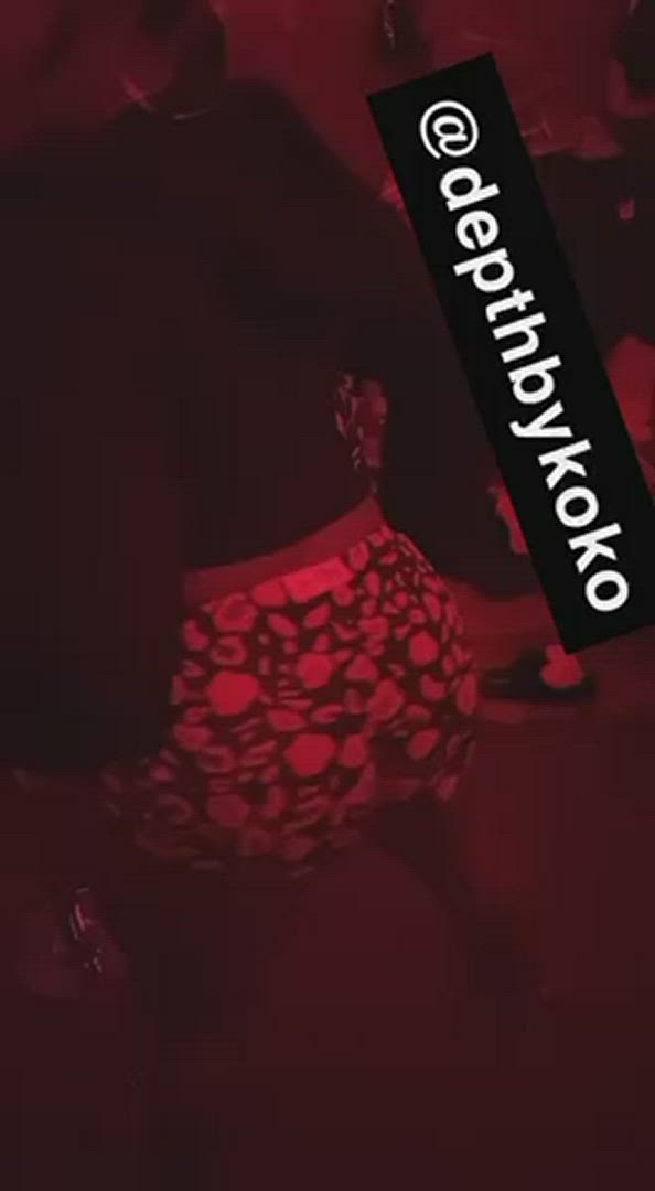 Depthbykoko <strong>@depthbykoko</strong> in twerking big ass ebony porn video