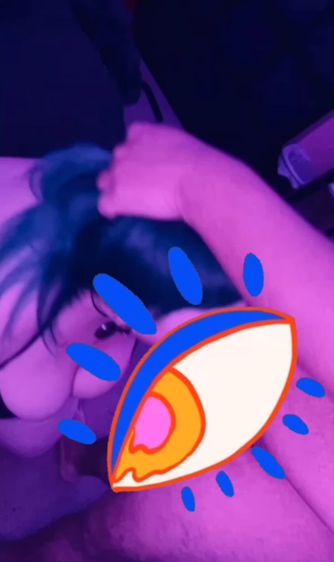 Domisbomb <strong>@domisbomb</strong> in real couple fuck throat deepthroat face fuck blowjob cumshot chubby cock bbw porn video