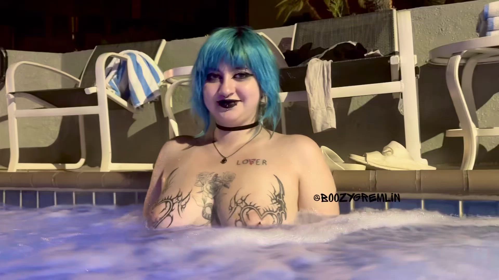 GremlinBxtch <strong>@boozygremlin</strong> in big tits onlyfans porn video